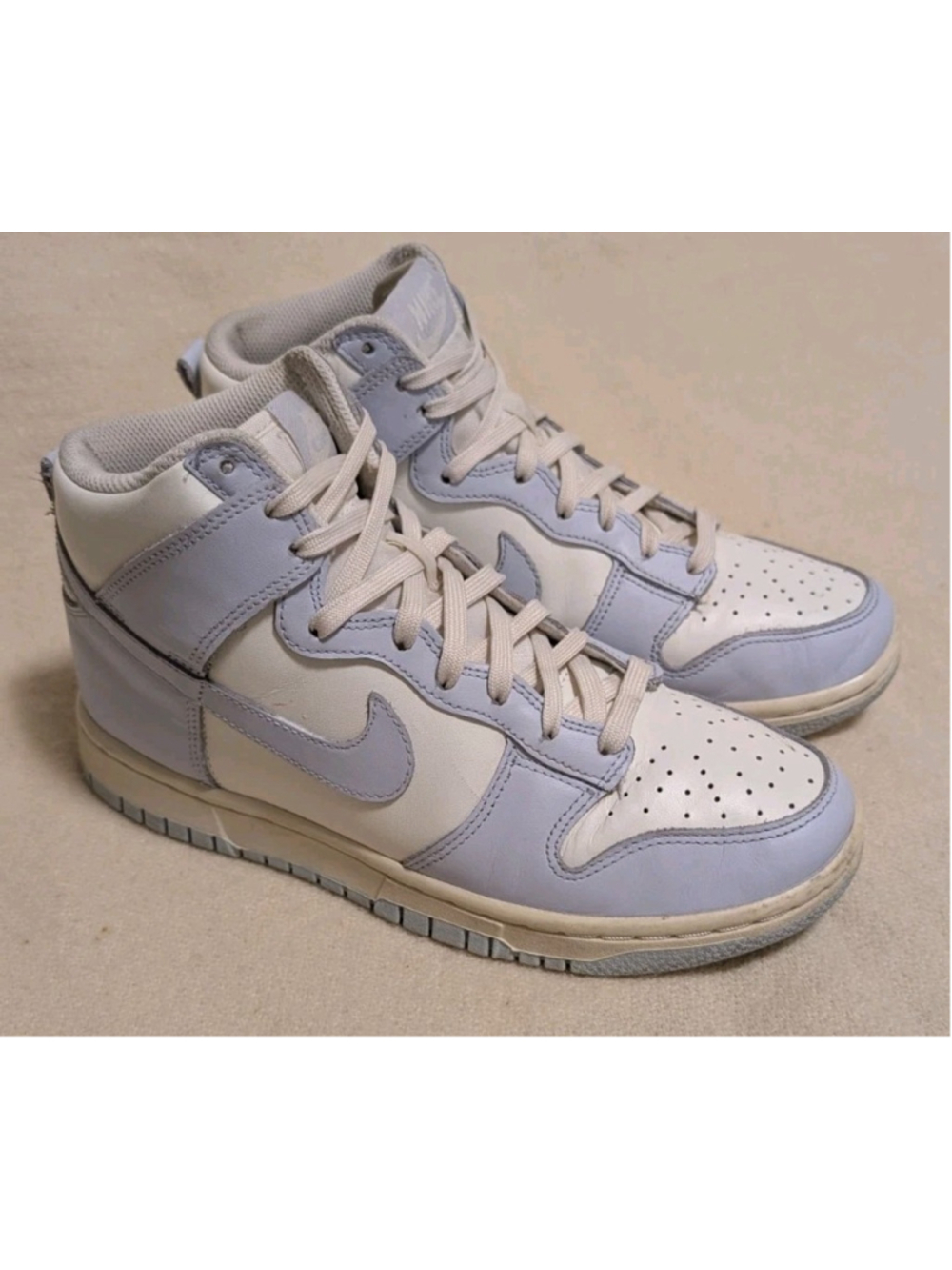 Nike Dunk High Sail Football Gray 2020 US Men's Size 7.5 B211
